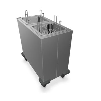 B.PRO Bordenlowerator, 2 stapelbuizen, 160 borden, 180 tot 330 mm