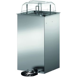 Bordenlowerator, inbouw, 80 borden diam. 180 tot 330 mm., verwarmd