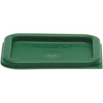 Cambro Camsquare deksel voor 1.9+ 3.8L voorraadbus - groen
