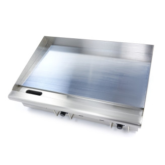 Maxima Grillplaat - Glad Chroom - 73 cm - incl. Opvangbak - 400V