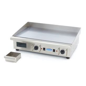 Maxima Grillplaat - Glad Chroom - 73 cm - incl. Opvangbak - 400V