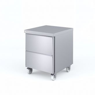 Coreco onderbouw koelkast - 2 lades