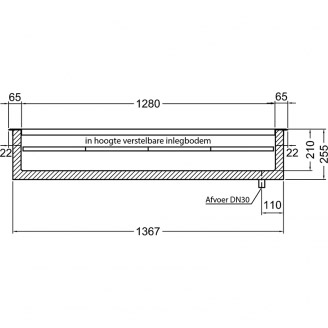 Roeder crushed ice bak / Ge&iuml;soleerde drop-in model, CIB41
