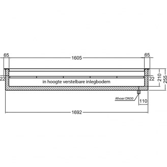 Roeder crushed ice bak / Ge&iuml;soleerde drop-in model, CIB51