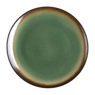 Olympia Nomi ronde tapascoupeborden groen-zwart 25,5cm