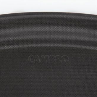 Cambro Camtread ovaal antislip glasvezel dienblad zwart 68,5x56cm