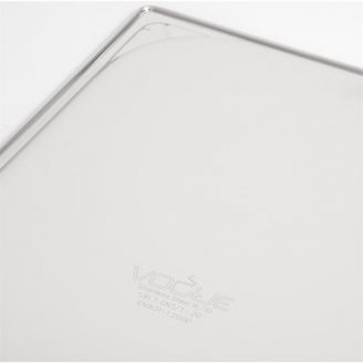 Vogue RVS GN 1/1 bak 100mm