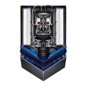 Dyson - Airblade V handdroger - HU02 - Gespoten Nikkel
