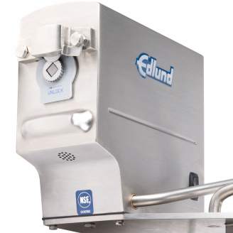 Edlund 270C elektrische blikopener, pneumatische klembasis, 2 speed
