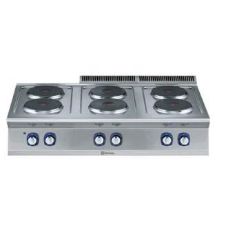 Electrolux elektrische kooktoestel - 6-plaats - topunit