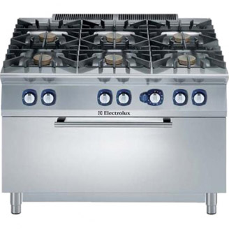 Electrolux gasfornuis - gas oven - 6-pits
