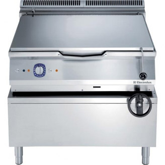 Electrolux gas braadpan - 80 liter - RVS Duomat bodem - handkanteling