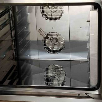 Euromax elektrische steam-oven 9806PBH MANUEEL - 6 laags - 400 V.