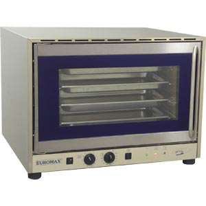 Euromax Heteluchtoven 10916PBH TURBO 3 - 4 laags - 400 V.
