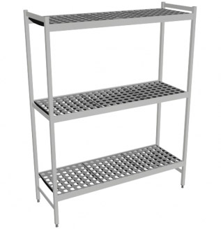 Fermostock 6611 - 3 etages - 1320x460x1800 mm (bxdxh)
