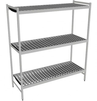 Fermostock 6611 - 3 etages - 1500x560x1685 mm (bxdxh)