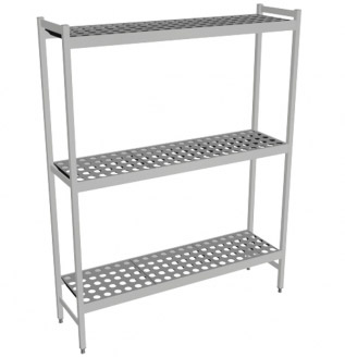 Fermostock 6611 - 3 etages - 1620x460x2135 mm (bxdxh)