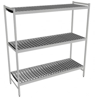 Fermostock 6611 - 3 etages - 1620x560x1685 mm (bxdxh)