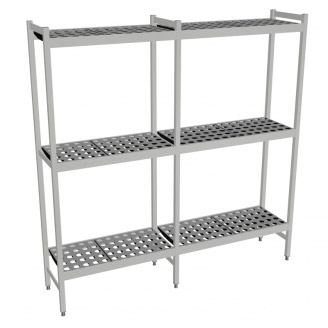 Fermostock 6611 - 3 etages - 1650x360x1800 mm (bxdxh)