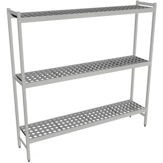 Fermostock 6611 - 3 etages - 1740x360x1800 mm (bxdxh)