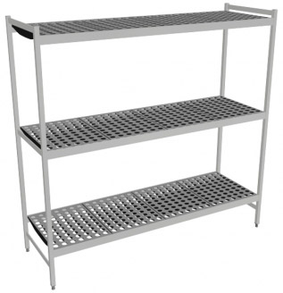 Fermostock 6611 - 3 etages - 1740x560x1685 mm (bxdxh)