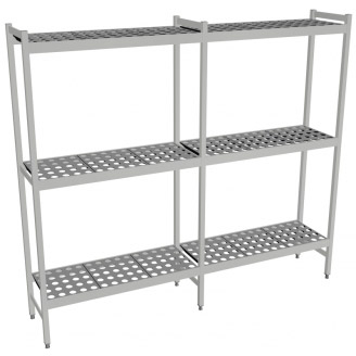 Fermostock 6611 - 3 etages - 1890x360x1800 mm (bxdxh)