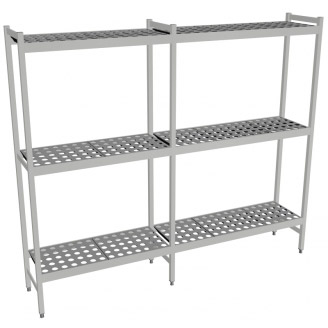 Fermostock 6611 - 3 etages - 1950x360x1800 mm (bxdxh)