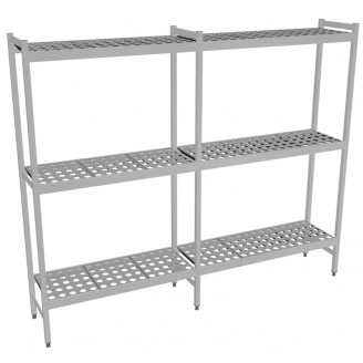 Fermostock 6611 - 3 etages - 2010x360x1800 mm (bxdxh)