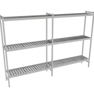 Fermostock 6611 - 3 etages - 2070x460x2135 mm (bxdxh)