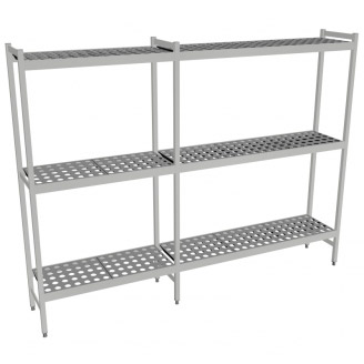 Fermostock 6611 - 3 etages - 2190x360x1800 mm (bxdxh)