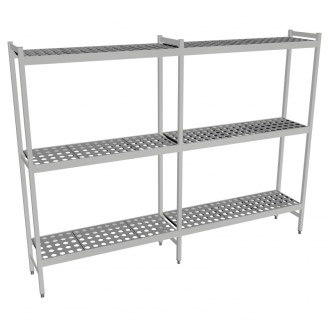 Fermostock 6611 - 3 etages - 2250x360x2135 mm (bxdxh)