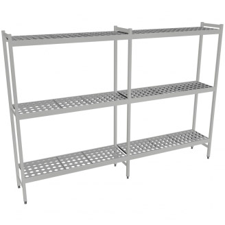 Fermostock 6611 - 3 etages - 2370x360x2135 mm (bxdxh)