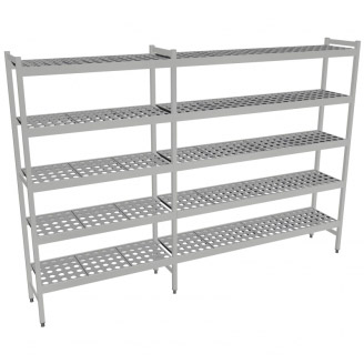 Fermostock 6611 - 3 etages - 2430x360x1685 mm (bxdxh)