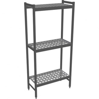 Fermostock 6611 - 3 etages - 2790x360x2135 mm (bxdxh)