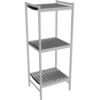 Fermostock 6611 - 3 etages - 660x560x1800 mm (bxdxh)
