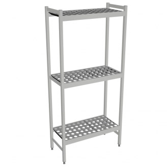 Fermostock 6611 - 3 etages - 780x360x1685 mm (bxdxh)