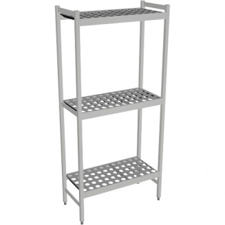 Fermostock 6611 - 3 etages - 960x460x2135 mm (bxdxh)