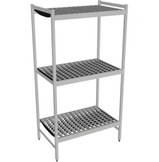 Fermostock 6611 - 3 etages - 900x560x1800 mm (bxdxh)
