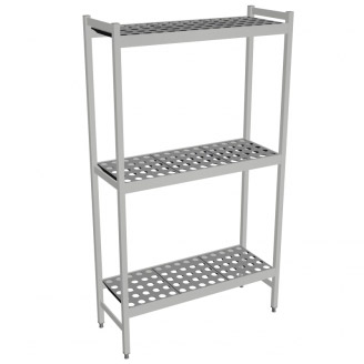 Fermostock 6611 - 3 etages - 960x360x2135 mm (bxdxh)