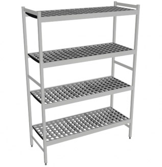 Fermostock 6611 - 4 etages - 1200x460x1800 mm (bxdxh)