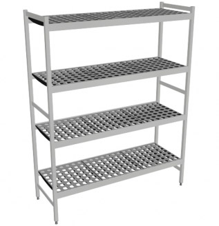 Fermostock 6611 - 4 etages - 1320x460x1685 mm (bxdxh)