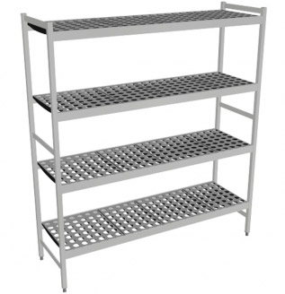Fermostock 6611 - 4 etages - 1500x460x1685 mm (bxdxh)