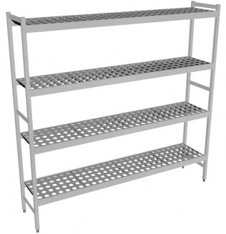 Fermostock 6611 - 4 etages - 1500x460x2135 mm (bxdxh)