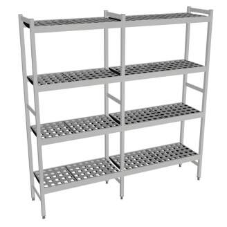 Fermostock 6611 - 4 etages - 1650x460x2135 mm (bxdxh)