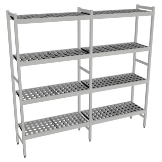 Fermostock 6611 - 4 etages - 1770x360x1800 mm (bxdxh)