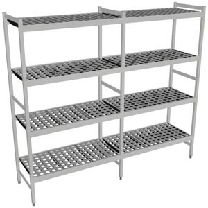Fermostock 6611 - 4 etages - 1890x560x2135 mm (bxdxh)