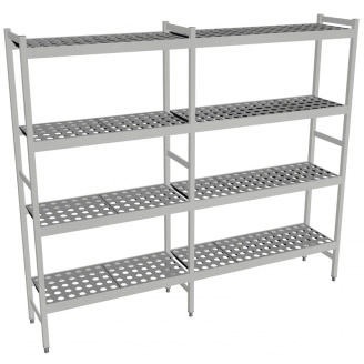 Fermostock 6611 - 4 etages - 1950x360x2135 mm (bxdxh)
