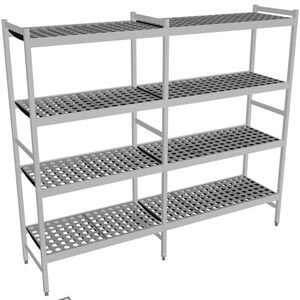 Fermostock 6611 - 4 etages - 1950x460x2135 mm (bxdxh)
