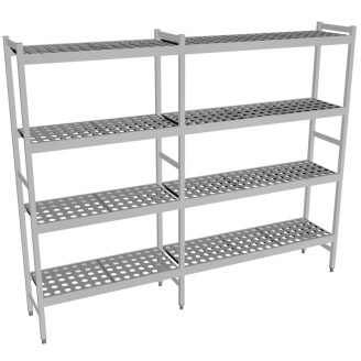 Fermostock 6611 - 4 etages - 2070x360x2135 mm (bxdxh)
