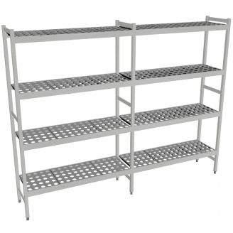 Fermostock 6611 - 4 etages - 2130x360x2135 mm (bxdxh)